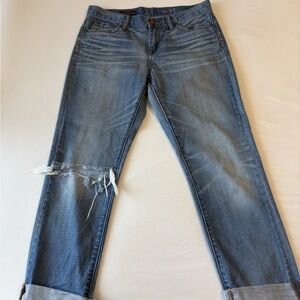 J. Crew Women's Light Blue Boyfriend Jeans